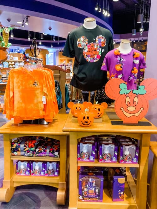 Halloween Time Disneyland merchandise