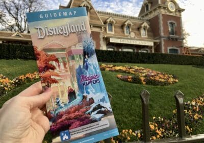 Magic Happens Disneyland Map