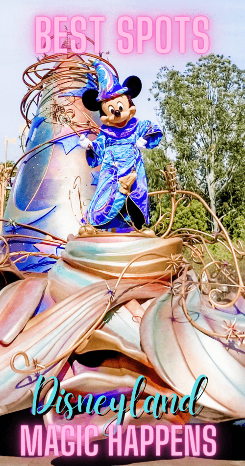 Magic Happens Disneyland Parade spots