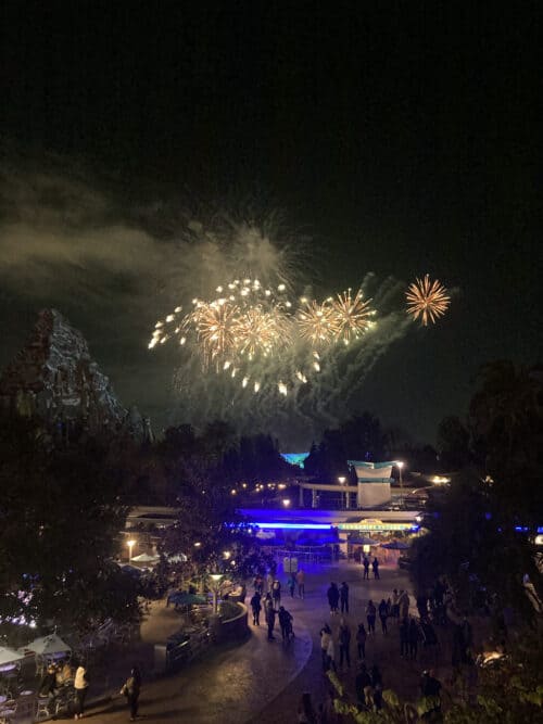 tomorrowland fireworks viewing