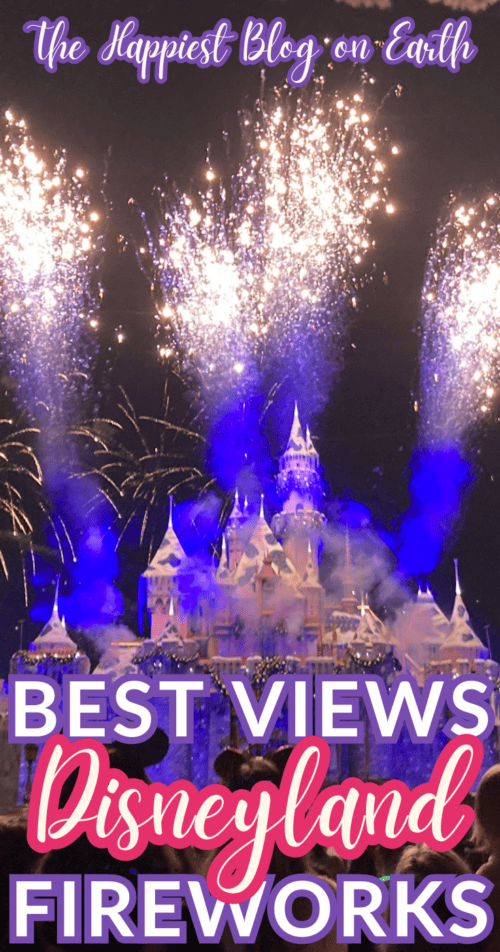 Best Spots for Disneyland Fireworks