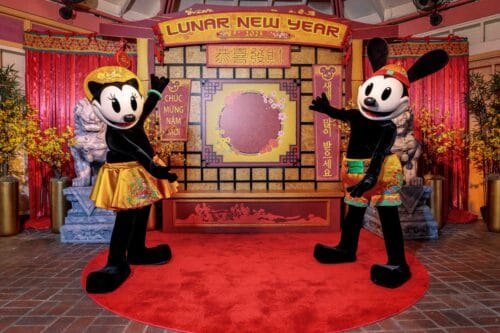 DLR Lunar New Year Ortensia and Oswald the Lucky Rabbit