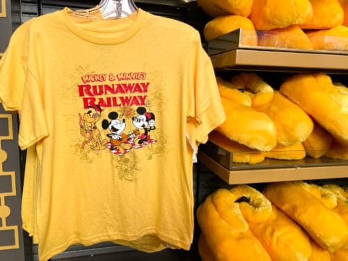 Mickey and Minne's Runaway Railway shirt