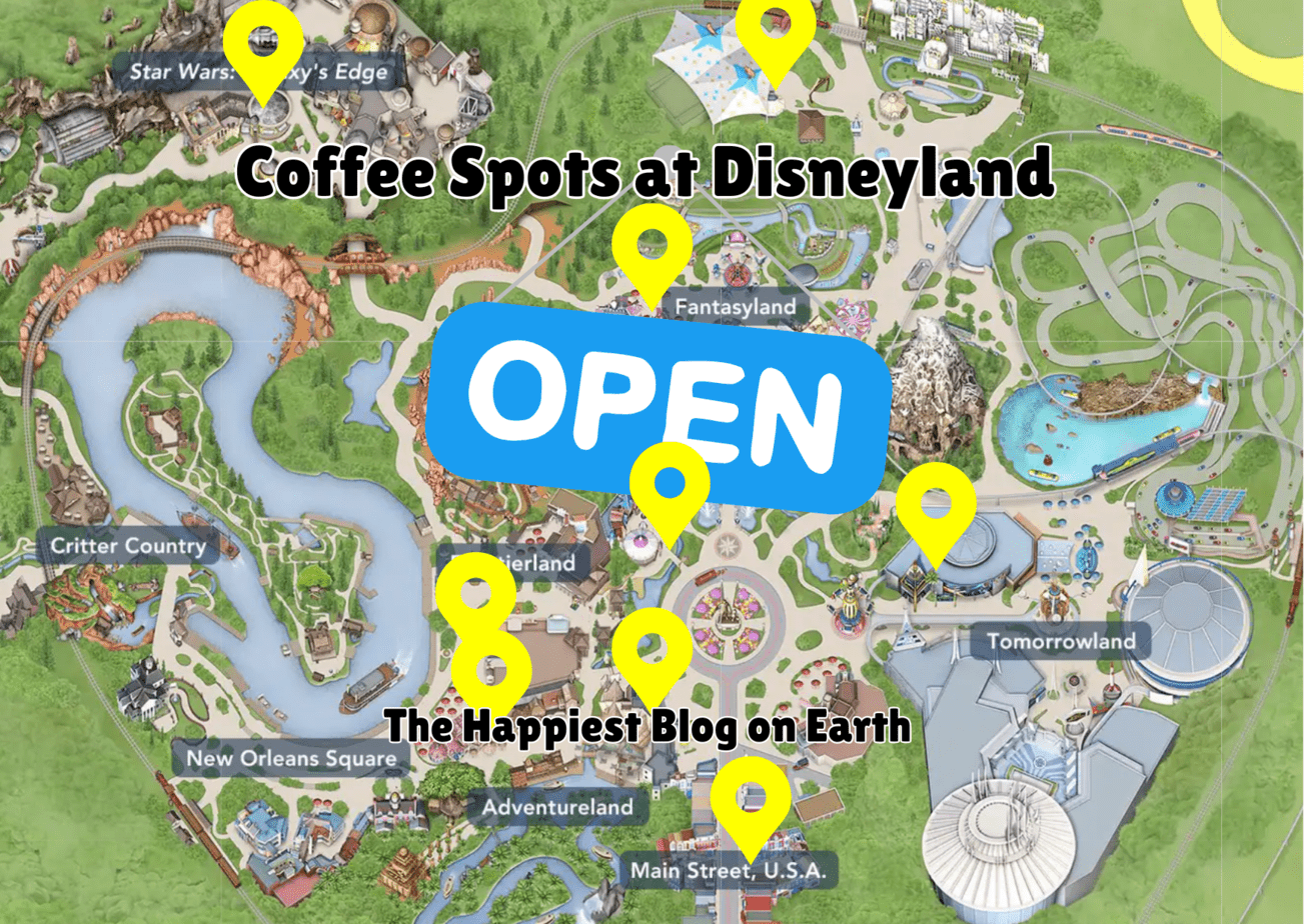 Coffee at Disneyland Map