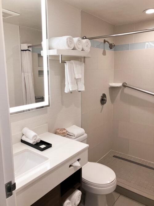 Tropicana Disneyland bathroom Tropicana Disneyland bathroom