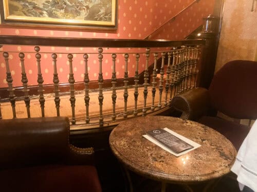 Carthay Circle table Carthay Circle table