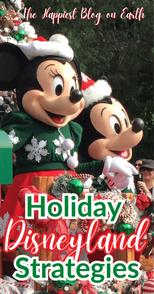 Disneyland Holiday Strategies