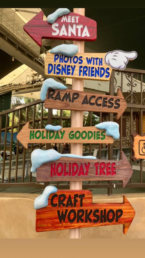 Santa Claus Disneyland Fantasyland Theatre Santa Claus Disneyland Fantasyland Theatre