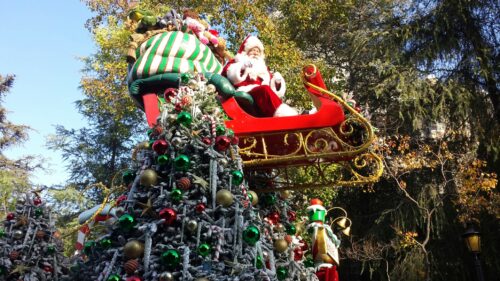 Santa Clause Disneyland Parade Santa Clause Disneyland Parade