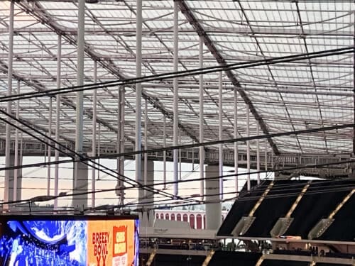 Forum from inside SoFi Forum from inside SoFi