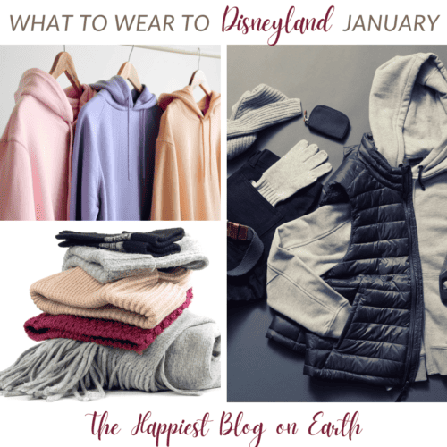 What to wear to Disneyland in January