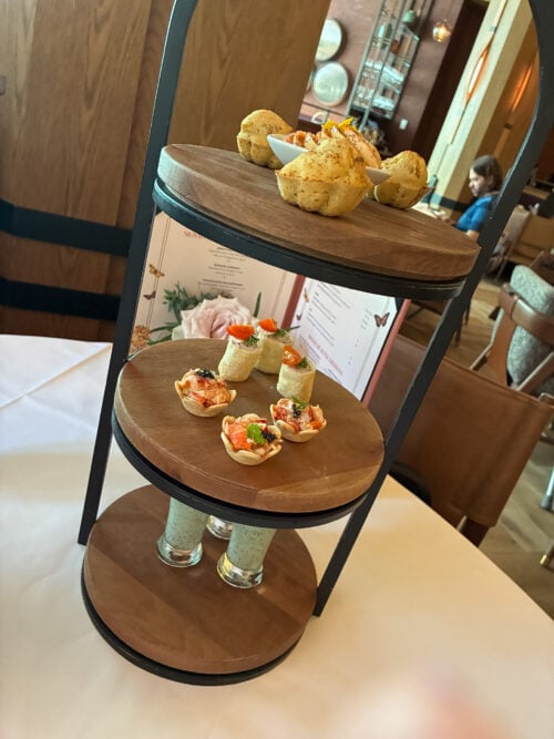 Appetizer tray Princess Breakfast Disneyland Appetizer tray Princess Breakfast Disneyland