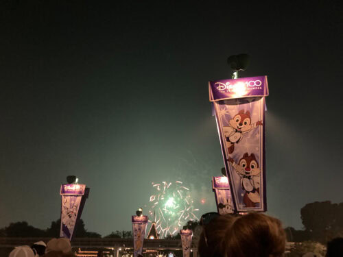 Esplanade Fireworks Disneyland