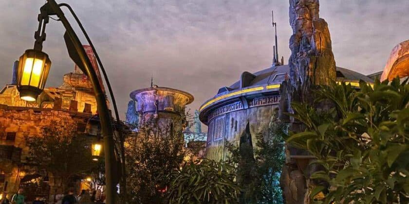 Star Wars Fireworks “Fire of the Rising Moons” at Disneyland