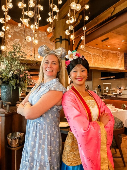 Jessica Mulan Princess Breakfast Disneyland Jessica Mulan Princess Breakfast Disneyland