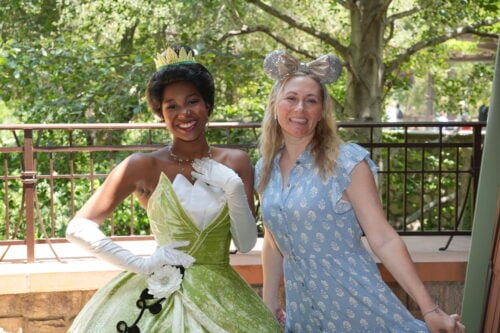Jessica and Princess Tiana Jessica and Princess Tiana
