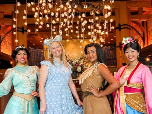 Jessica with Princesses Disneyland Jessica with Princesses Disneyland