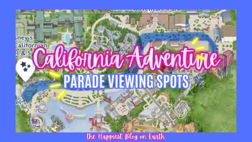 California Adventure Parade Route