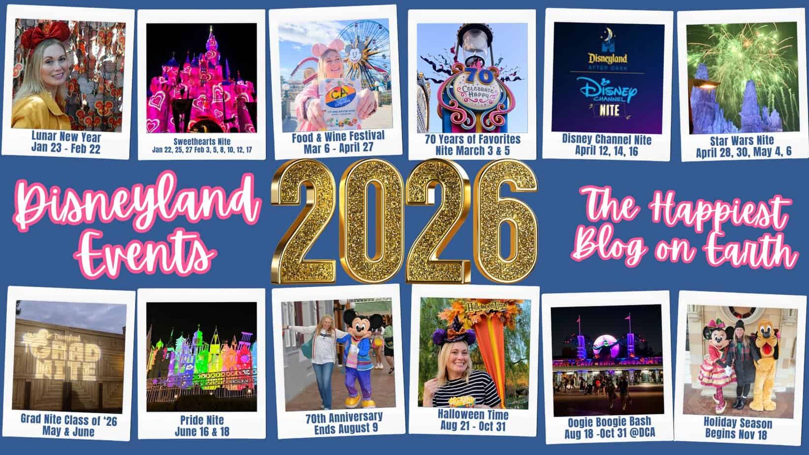 Disneyland Resort Events 2026 Disneyland Resort Events 2026