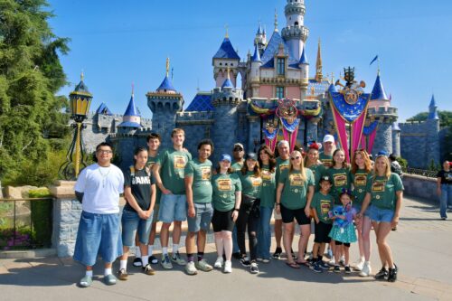 Disneyland with a big group Disneyland with a big group