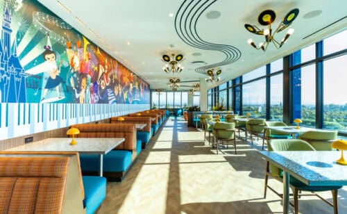 High Key Club at Disneyland Hotel Opens July 10, 2025 – Deco