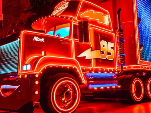 Paint the Night float cars