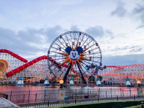 Views of Pixar Pier