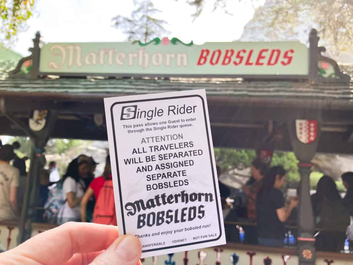 Disneyland Single Rider Lines: Save Time on Top Rides