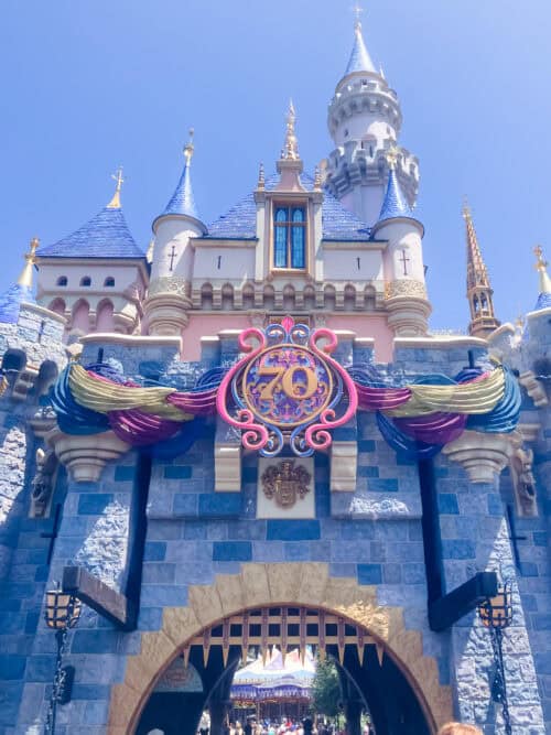 Front of Castle 70th