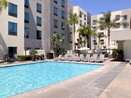 Homewood Suites Disneyland pool Homewood Suites Disneyland pool