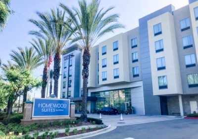 Homewood Suites next to Toy Story
