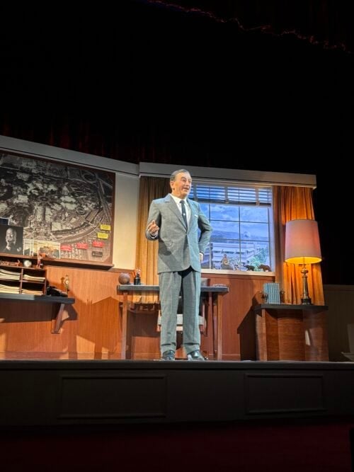 Walt Disney at Disneyland Walt Disney at Disneyland