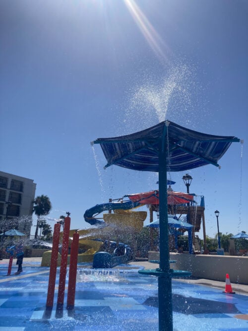Water play area Courtyard Anaheim Water play area Courtyard Anaheim