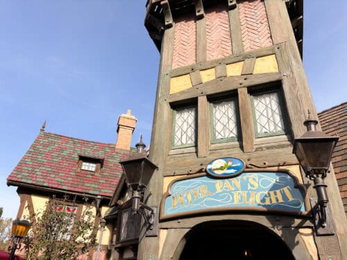 Peter Pan Sign Disneyland Peter Pan Sign Disneyland