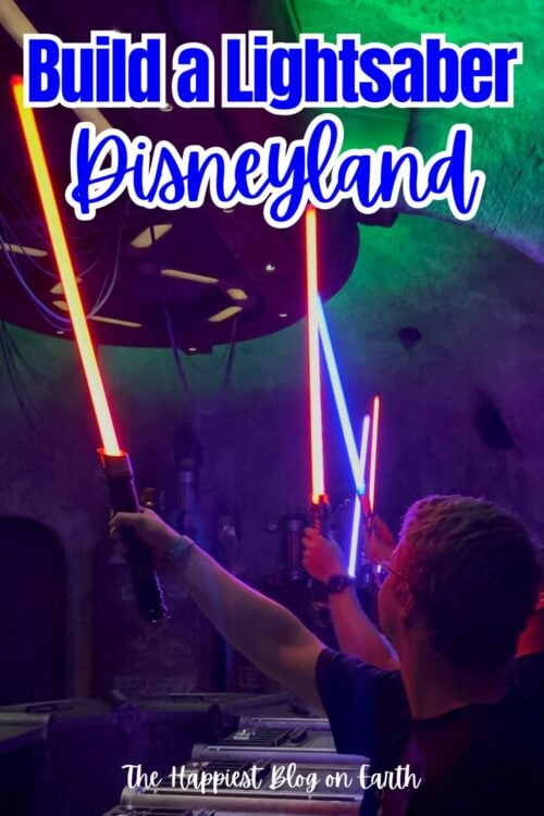 Build a Lightsaber at Disneyland Build a Lightsaber at Disneyland