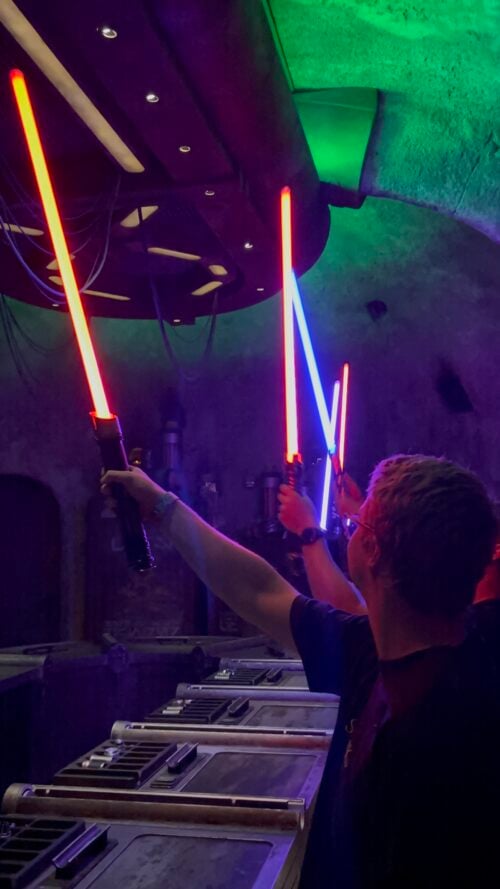 Building Lightsaber Disneyland Building Lightsaber Disneyland