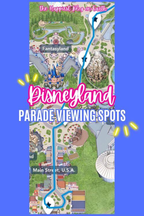 Disneyland Parade viewing spots Disneyland Parade viewing spots