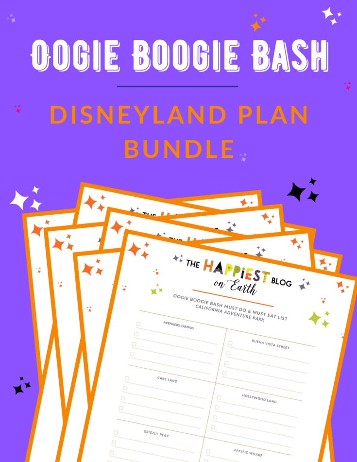 Oogie Boogie Bash Plan (2022) The Happiest Blog on Earth